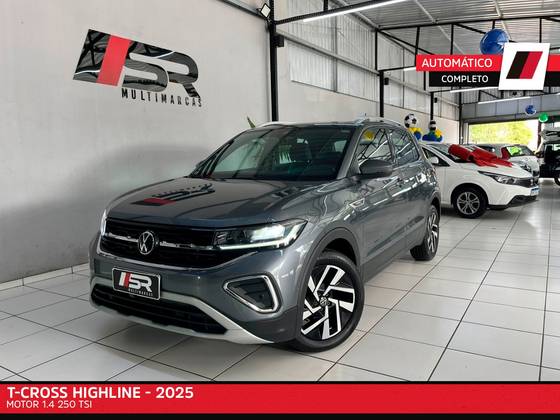 VOLKSWAGEN T-CROSS 1.4 250 TSI TOTAL FLEX HIGHLINE AUTOMÁTICO VOLKSWAGEN T-CROSS 1.4 250 TSI TOTAL FLEX HIGHLINE AUTOMÁTICO